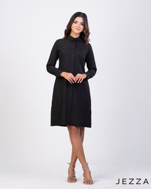 Polyester Knee-Length Top 66011
